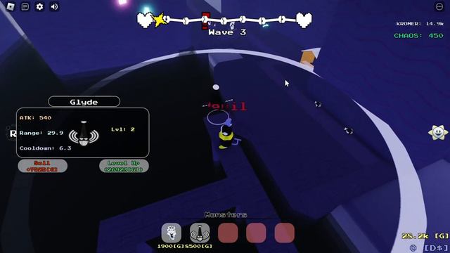 Undertale Tower Defense Genocide Waterfall with only 2 towers (which i can only place twice!) смотреть онлайн