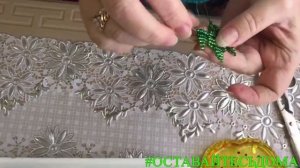 Мастер - класс по изготовлению броши из бисера «Ветка смородины»