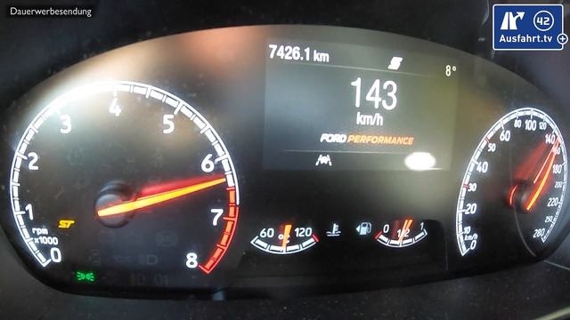 2020 Ford Focus ST 2.3l EcoBoost 0-100 kmh kph 0-60 mph Tachovideo Beschleunigung Acceleration смотреть онлайн