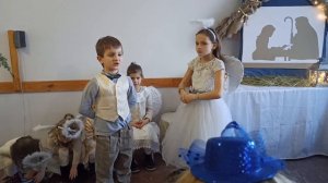 Детская сценка на Рождество.