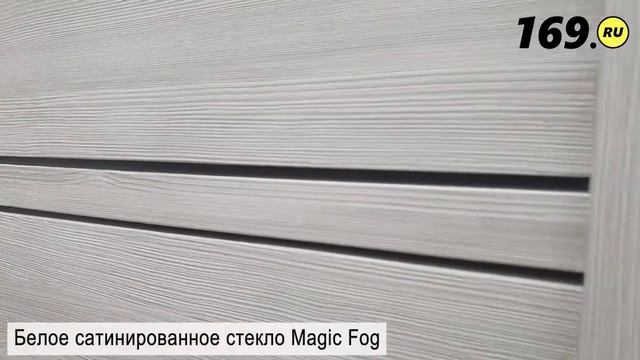 Дверь межкомнатная из эко шпона «Порта 28» Cappuccino Veralinga остекление Сатинато белое смотреть онлайн