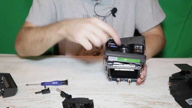 Polaroid 636 разборка, чистка,сборка, лайфхаки