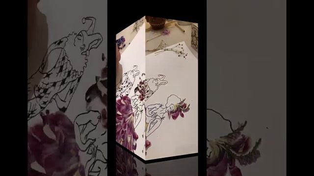 "Флористическое рисование" от мастера Татьяны Николаевой (г.Санкт-Петербург)