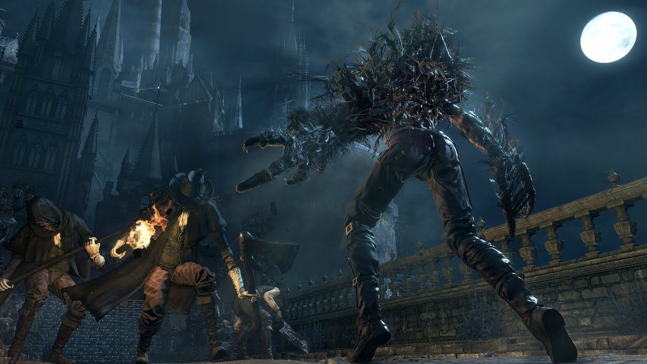 Bloodborne с Риджетом day1