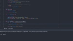 Python GUI tkinter #15 -  Menu. Строка меню (Toplevel menu)