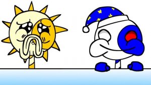 SUN VS MOON - Lots of yummy treats | FNAF Five Nights at Freddy's Security Breach Animation