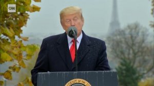 President Trump visits Suresnes American Cemetery in France