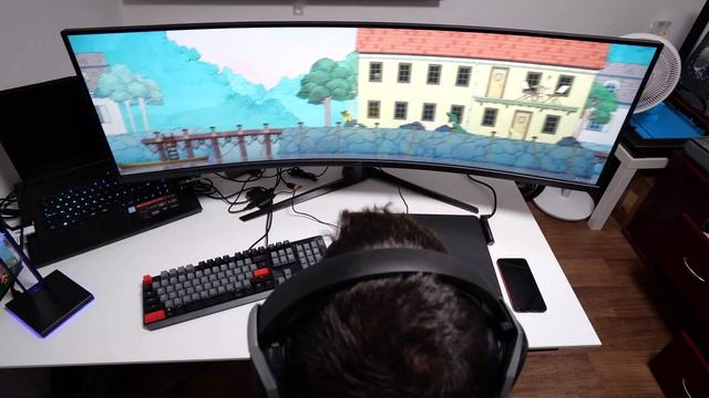 ASUS ROG Strix XG49VQ Review смотреть онлайн