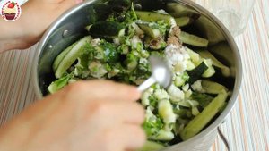 ВКУСНЫЙ САЛАТ ИЗ ОГУРЦОВ НА ЗИМУ "Пальчики оближешь"