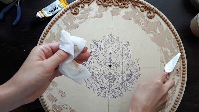 МК часы СКУЛЬПТУРНАЯ ЖИВОПИСЬ часть 1