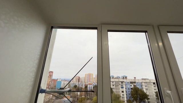 Совмещение балкона с комнатой. Остекление лоджии. Утепление и обшивка панелями ПВХ. Столешница смотреть онлайн