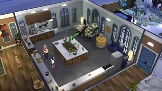 The SIMS 4 печем кексы (мультик). смотреть онлайн