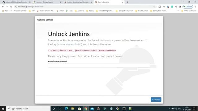 How to Install Jenkins With a WAR File ? || Run Jenkins without Installing Using WAR File ? ||Devop смотреть онлайн