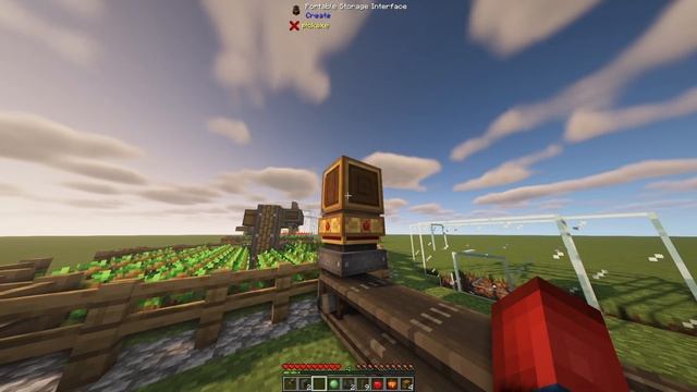 Minecraft Create Mod Tutorial - How to Make a Honeyed Apple Farm Ep 31 смотреть онлайн