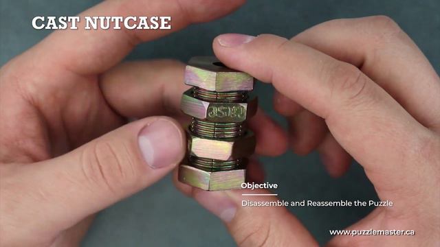 Cast Nutcase a metal puzzle from Hanayama - Review смотреть онлайн