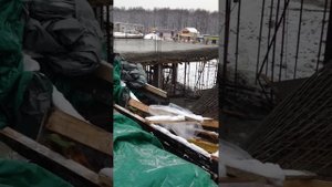 Обрушение, падение плиты перекрытия во время бетонирования бетононасосом