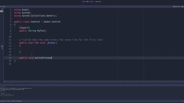Godot GDScript to CSharp