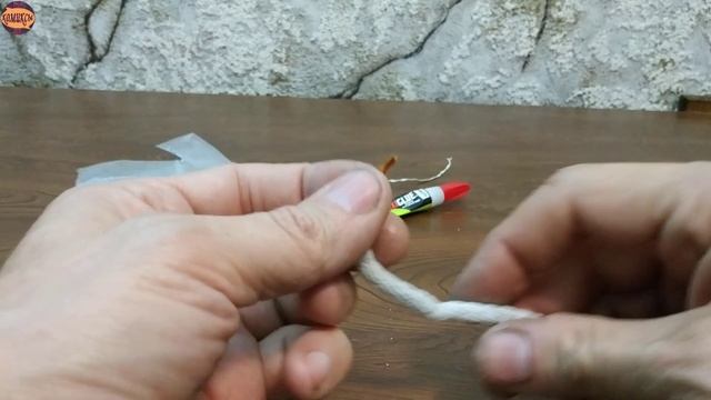 Фокус с верёвкой.