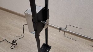 Вертел с электроприводом для Кострища /Очаг/ до 10кг с регулировкой по высоте 203959