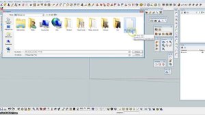 SketchUp .Панели инструментов и установка инструментов