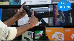 CELESTRON C70 POWERFUL MINI 1 kg TELESCOPE-USE,PHOTOGRAPHY-MOON/PLANETS/SIGHTSEEING/WILDLIFE