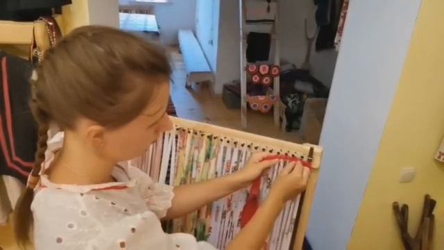 Мастер-класспо изготовлению домотканого коврика на раме. Мухортова Анастасия Ивановна смотреть онлайн