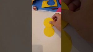 АППЛИКАЦИЯ ИЗ ГЕОМЕТРИЧЕСКИХ ФИГУР