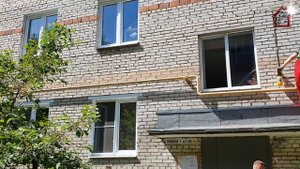 Газовые трубы, покраска.