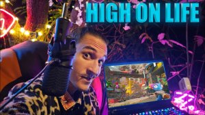 High On Life gameplay стрим из джунглей