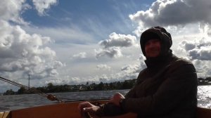 Выход на Волгу. Ветер 6-15 м/с