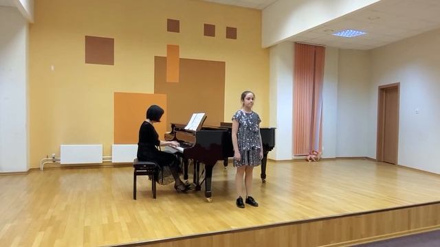 "Птичка" муз.Н.А.Титова, сл.А.С.Пушкина, исп. Анастасия Ючкина, 6 класс
