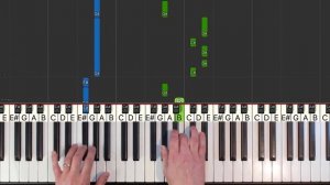 Lil Nas X - Old Town Road - Piano Tutorial Easy - Sheet Music (Synthesia)