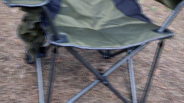 Обзор на прочное и удобное кемпинговое кресло с нагрузкой до 200кг смотреть онлайн