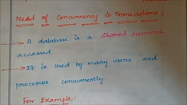 UNIT 3 #DATABASE TRANSACTION MANAGEMENT #Tamil смотреть онлайн