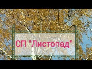Вступление в СП "Листопад". Что я планирую связать!?