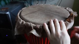 Ремонт джембе. Как заменить кожу (Rehead djembe)