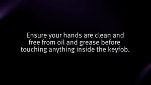 2017 Infiniti QX70 - Intelligent Key Remote Battery Replacement