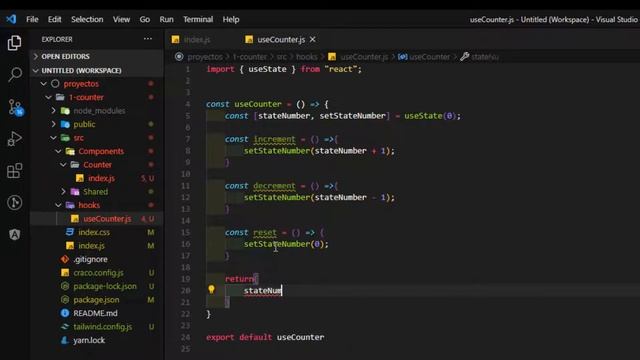Creando un custom hooks en React #1 | En breves pasos | useCounter смотреть онлайн