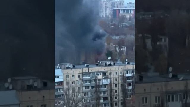 В Одессе загорелся вышедший из строя трансформатор
