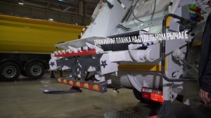 Идеальный тандем - мусоровоз РИАТ – ЭКО с объёмом кузова 9 м³ на шасси КАМАЗ Компас-12.