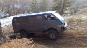 НЕ ПОВТОРЯТЬ! К чему приводит быстрая езда на бездорожье! Surf, Cherokee, Hiace, Land Cruiser Prad