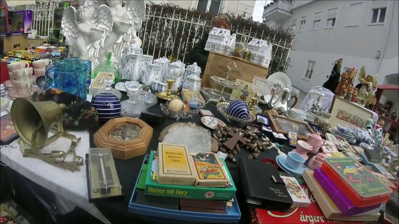 Блошиный рынок в Баварии
