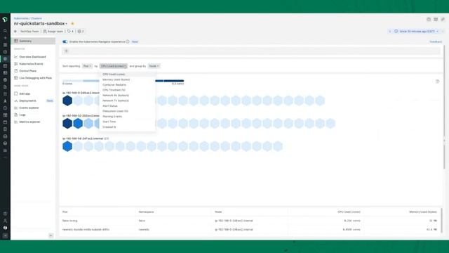 New Relic Kubernetes Navigator смотреть онлайн
