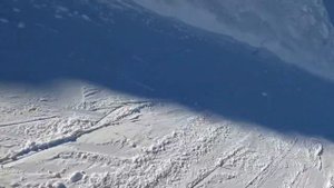 Курорт 'Красная Поляна' спуск с высоты 2200