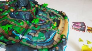 ? Fireball Island: остров Вул-Кар + Крадущийся тигр, притаившиеся пчелы ? Как уложить компоненты!