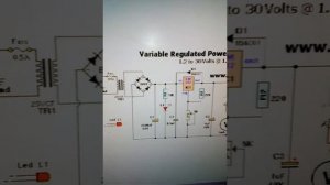регулируемый блок питания из БП 12 10