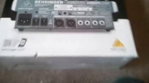 Neue Hardware - Unboxing Behringer Xenyx X1204 USB | Hannes