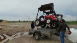 Поездка за минитрактором Русич Т-18