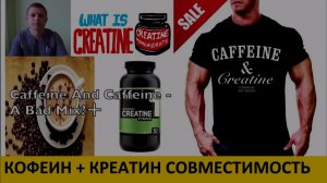 Креатин + чай кофе Спортивное питание Creatine and Caffeine - A BAD Mix