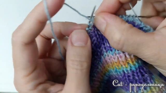 Что связать из носочной пряжи Артисан? По петельный МК - детская ШАПКА спицами смотреть онлайн